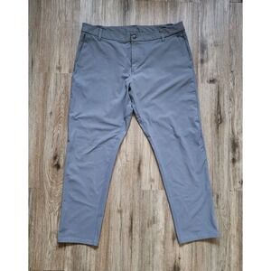 Lululemon Commission Pants Classic Warpstreme Asphalt Grey Size 38×30